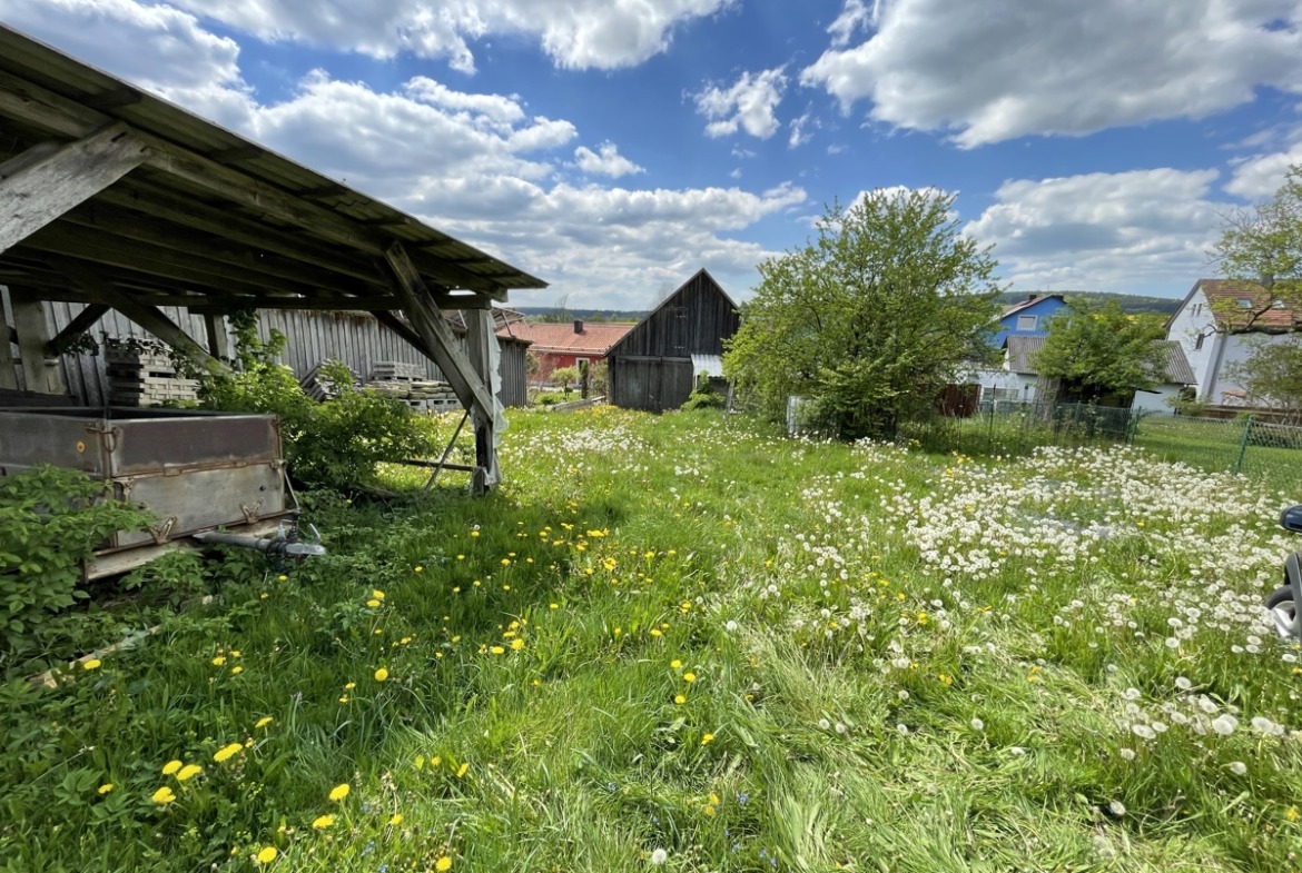 Garten und Scheune 