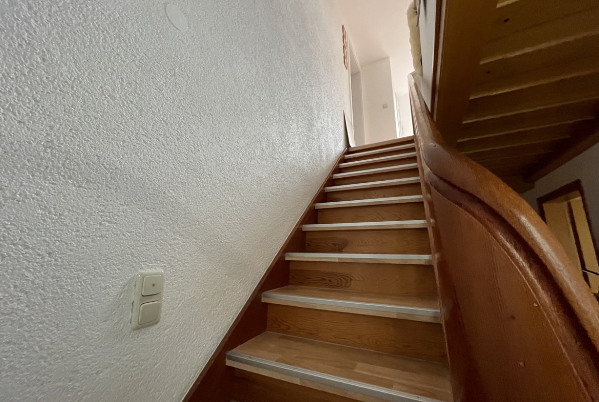 Treppe zum DG