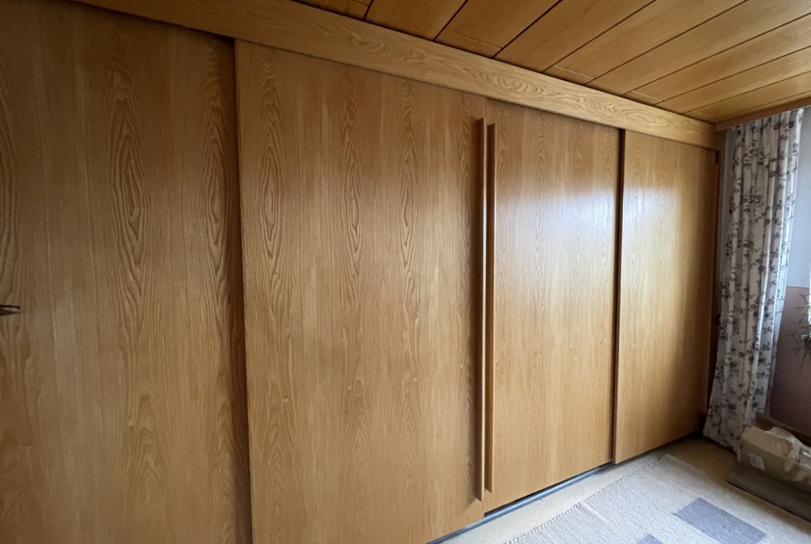 Einbauschrank im Schlafzimmer