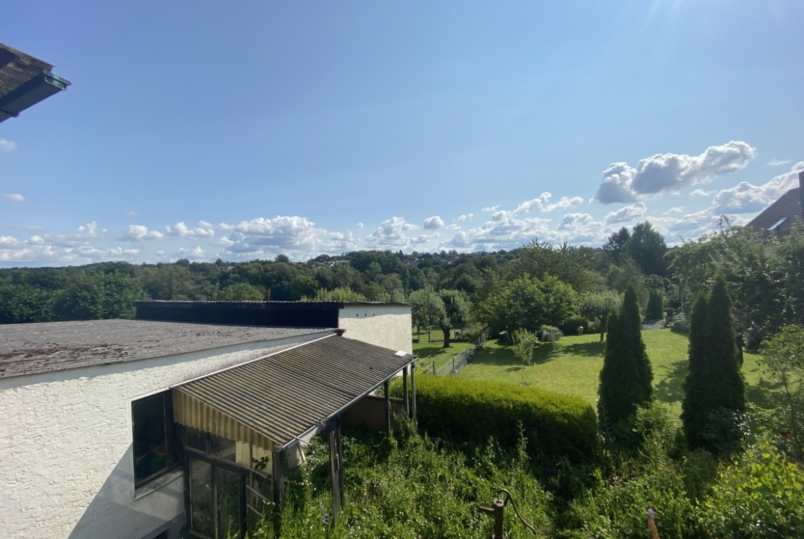 Ausblick vom Balkon